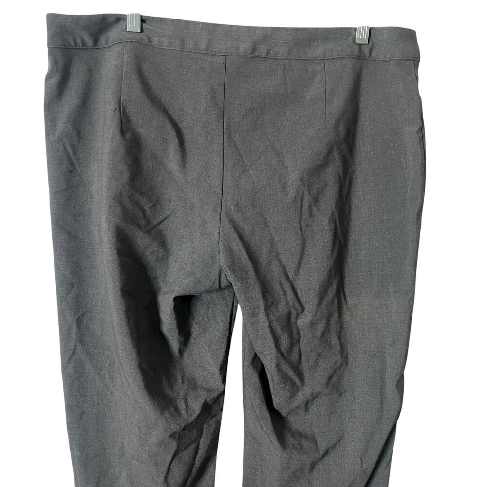 Attention Womens Dress Pants Gray 16 Career Work Slacks Stretch Trousers - Picture 6 of 12